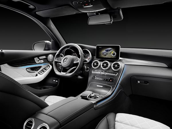 Le SUV de taille intermédiaire Mercedes GLC en approche