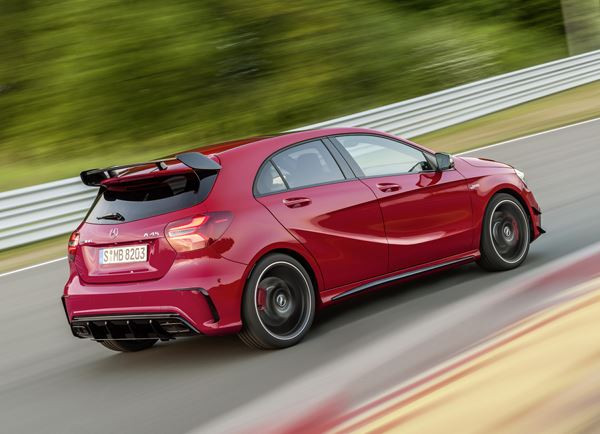 La nouvelle génération de la Mercedes Classe A AMG 45 4Matic développe 381 ch