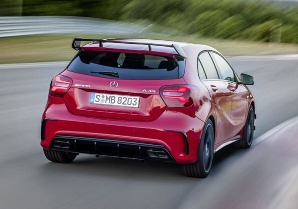La nouvelle génération de la Mercedes Classe A AMG 45 4Matic développe 381 ch