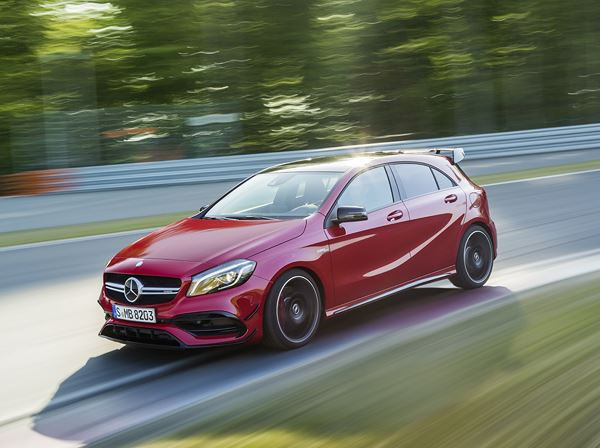 La nouvelle génération de la Mercedes Classe A AMG 45 4Matic développe 381 ch