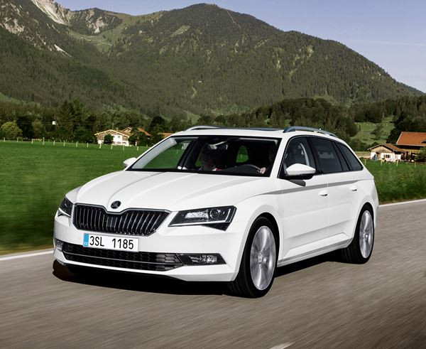 La nouvelle Skoda Superb Combi offre un vaste espace intérieur