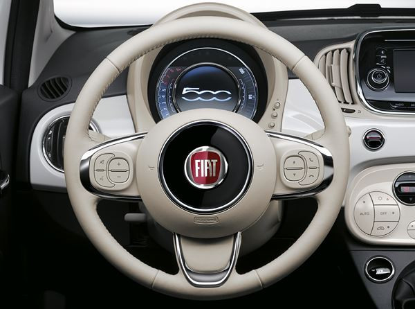 La nouvelle Fiat 500 s'offre de très légères retouches esthétiques