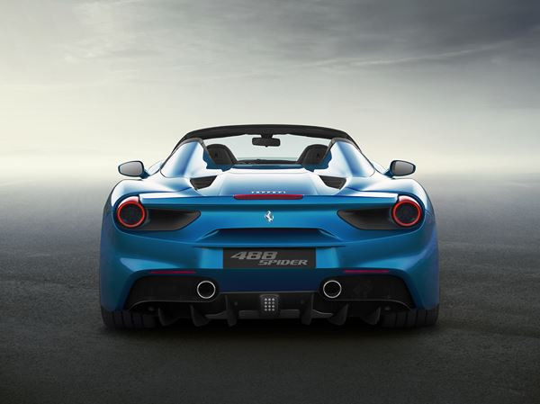 La Ferrari 488 se découvre en mode Spider