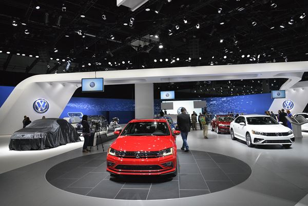 Dans les allées du salon automobile international 2015 de Los Angeles