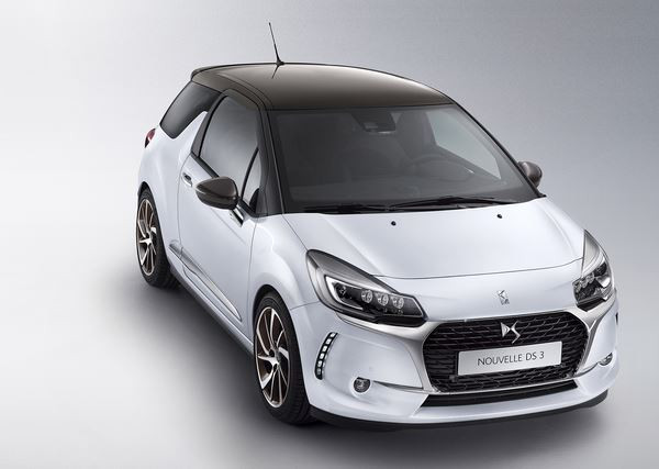 La parisienne chic et branchée DS 3 reçoit une nouvelle face avant