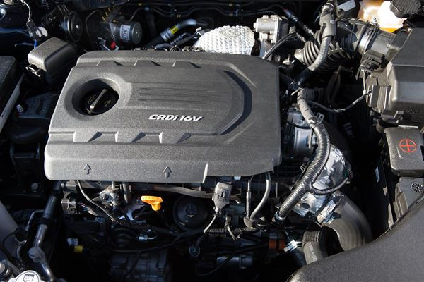 La variante break de la Kia Optima SW embarque un chargement de 553 litres