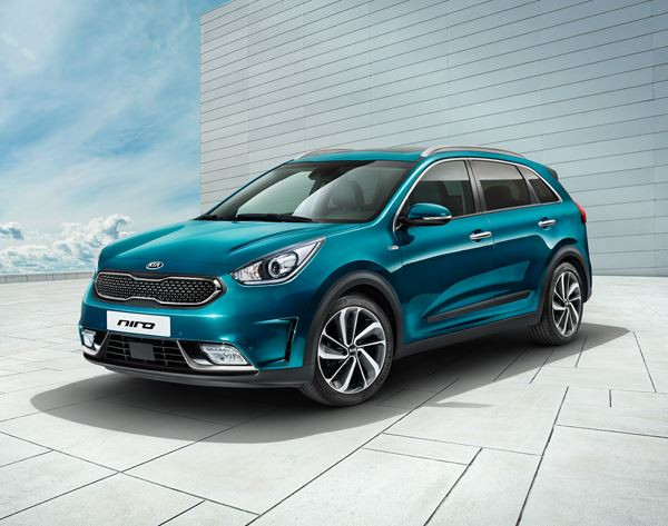 Le crossover hybride Kia Niro vise des émissions de CO2 inférieures à 90 g/km