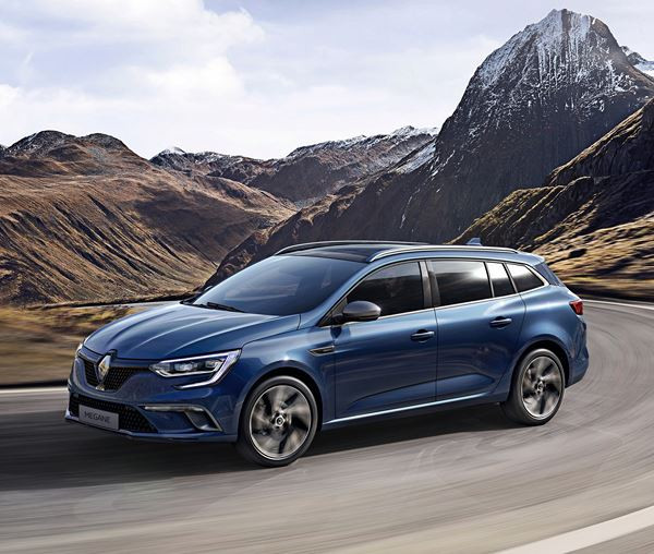 Le break Renault Mégane Estate propose un vaste espace de chargement