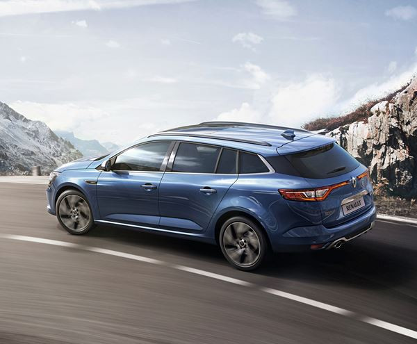 Le break Renault Mégane Estate propose un vaste espace de chargement