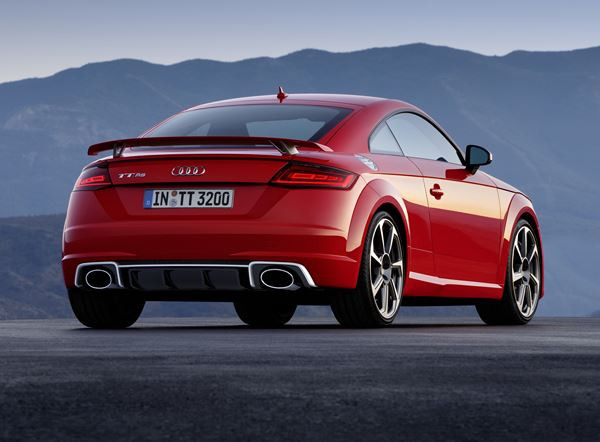 L'Audi TT RS Coupé reçoit un moteur cinq cylindres en aluminium de 400 ch