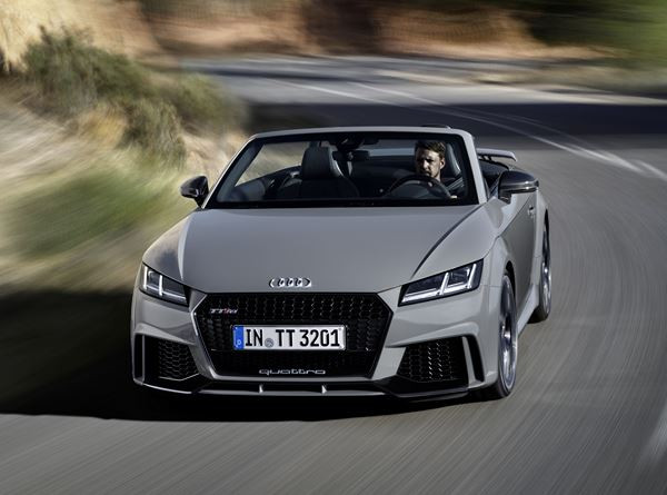 L'Audi TT RS Roadster en première mondiale au salon de Pékin