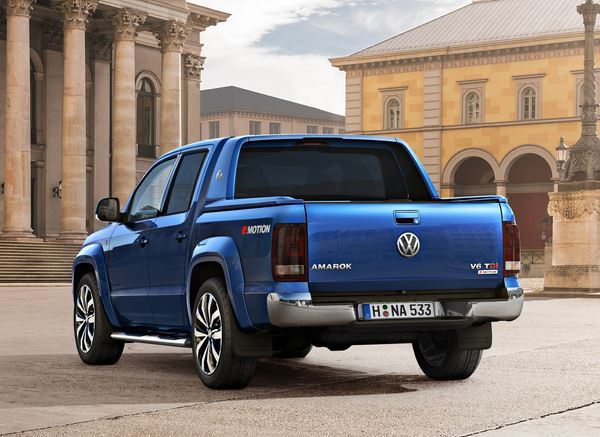 Le pick-up Volkswagen Amarok reçoit une face avant plus athlétique