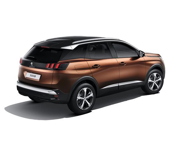 Le SUV compact Peugeot 3008 affiche un design et un cockpit spectaculaires