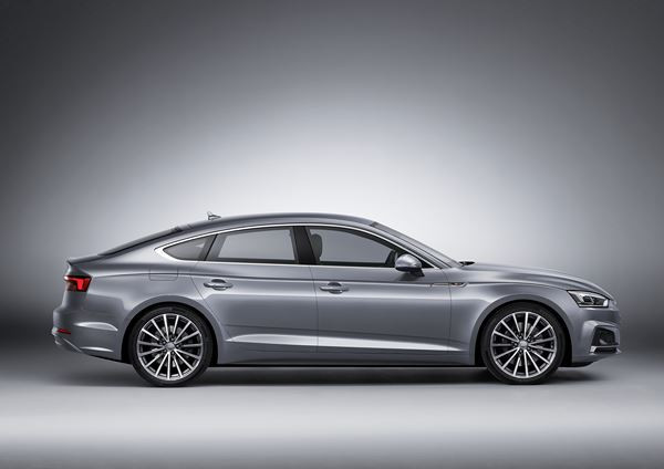 L'Audi A5 Sportback affiche un style plus athlétique