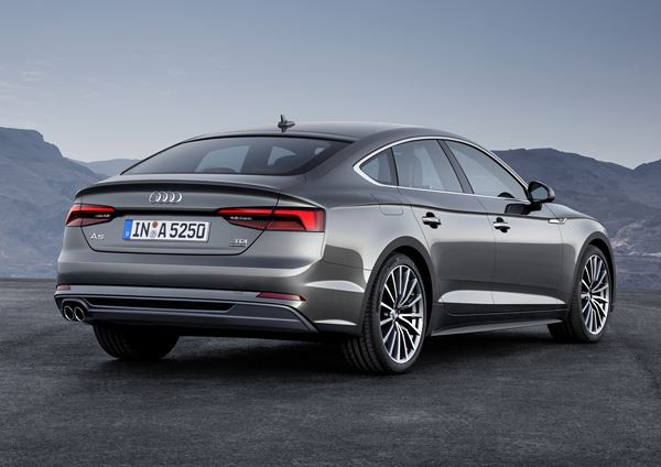 L'Audi A5 Sportback affiche un style plus athlétique