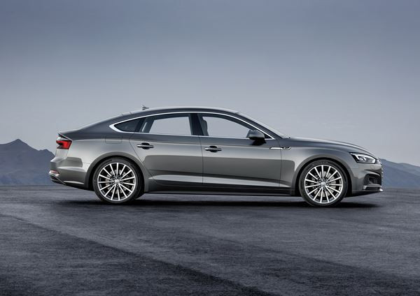 L'Audi A5 Sportback affiche un style plus athlétique