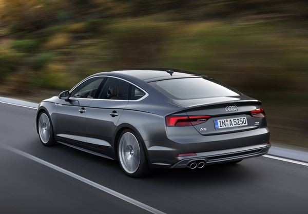 L'Audi A5 Sportback affiche un style plus athlétique