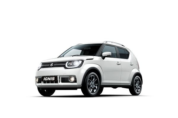Le petit crossover Suzuki Ignis mélange les courbes et les lignes droites