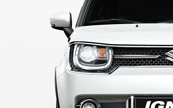 Le petit crossover Suzuki Ignis mélange les courbes et les lignes droites