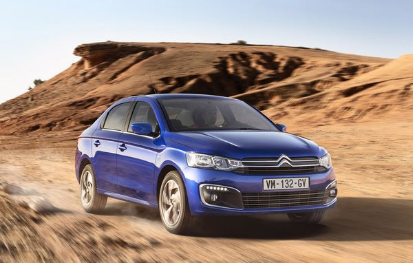 La Citroën C-Elysée adopte une nouvelle face avant