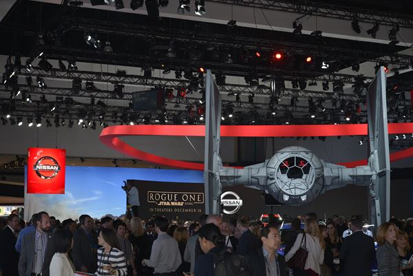 Dans les allées du salon automobile international 2016 de Los Angeles