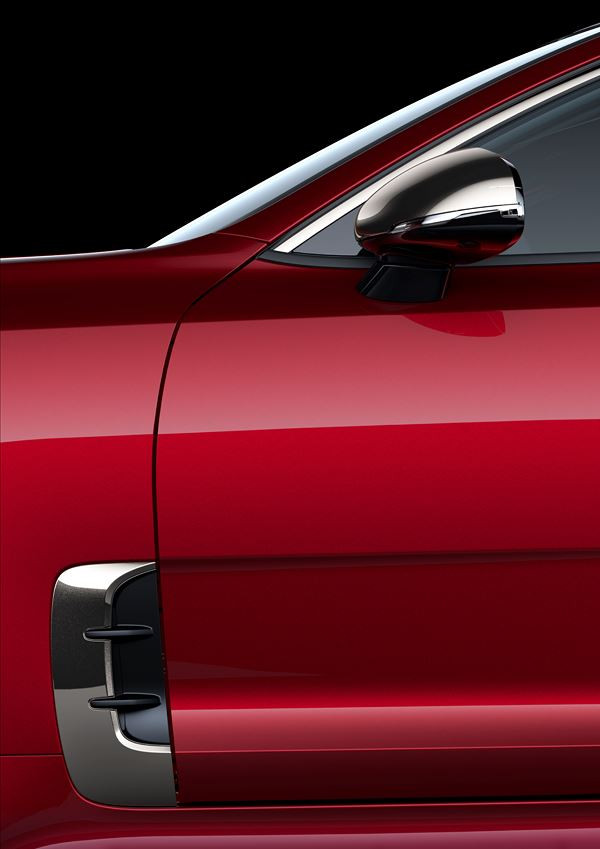 La berline coupé Kia Stinger fait ses débuts à Détroit
