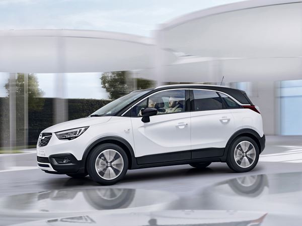 Le crossover urbain Opel Crossland X mêle le côté baroudeur à la sophistication