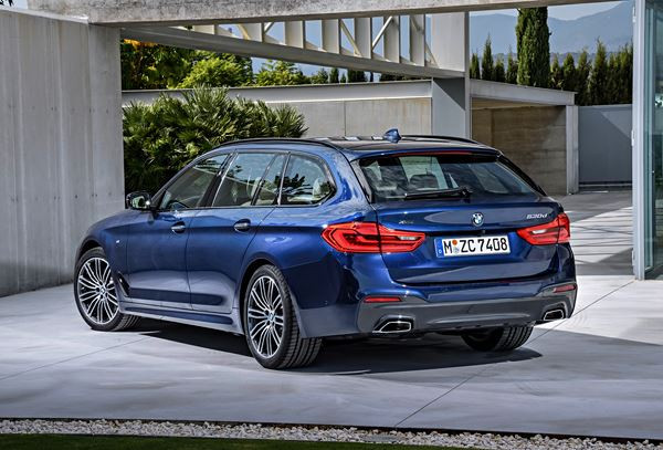 La BMW Série 5 Touring fait le plein de systèmes d’aide à la conduite