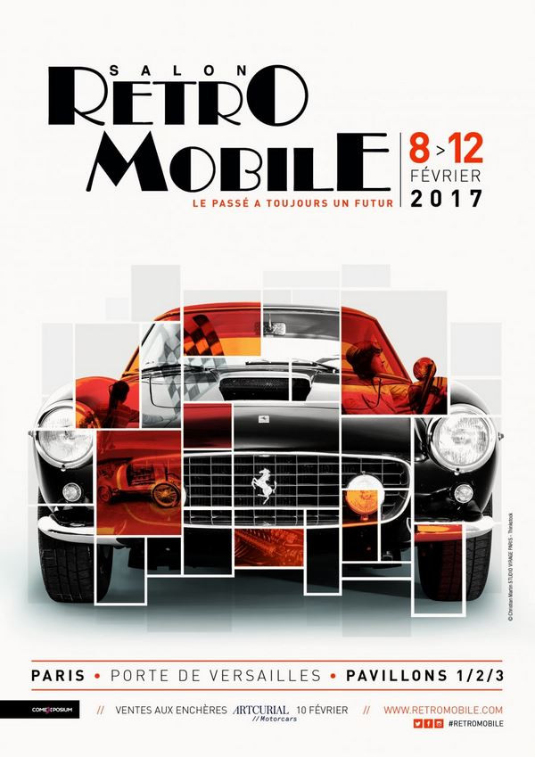 L'édition 2017 du salon Rétromobile ouvre ses portes