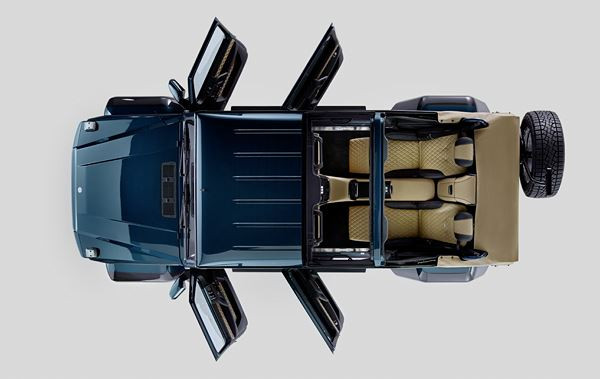 Mercedes-Maybach G 650 Landaulet: un tout-terrain de luxe à ciel ouvert