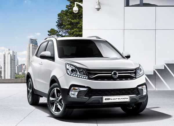 Le Ssangyong Korando s'offre un design très légèrement revu