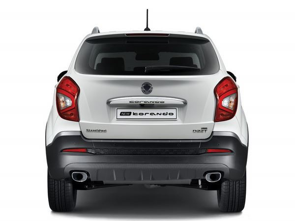 Le Ssangyong Korando s'offre un design très légèrement revu