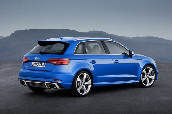 L’Audi RS 3 Sportback embarque un 2.5 TFSI cinq cylindres de 400 ch