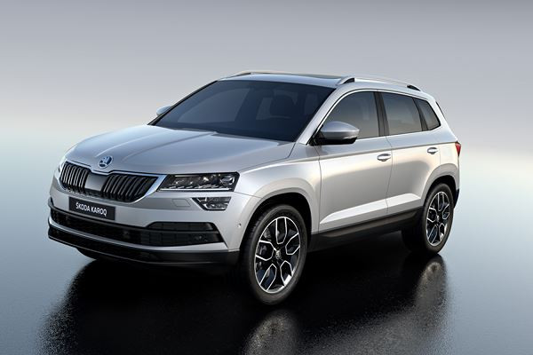 Le SUV compact Skoda Karoq affiche un design dynamique et émotif