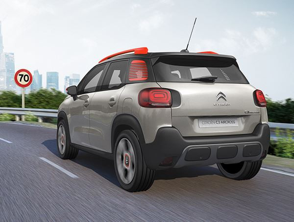 Le Citroën C3 Aircross affiche un caractère affirmé