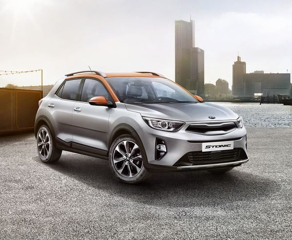 Le crossover Kia Stonic affiche un design affirmé