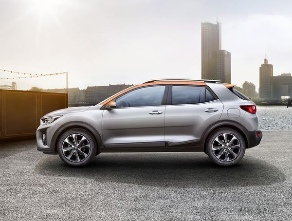 Le crossover Kia Stonic affiche un design affirmé