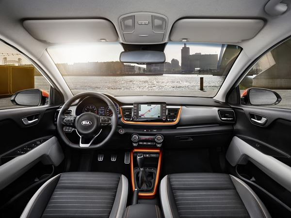 Le crossover Kia Stonic affiche un design affirmé