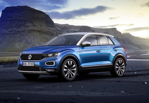 Le SUV Volkswagen T-Roc adopte une ligne de toit façon coupé