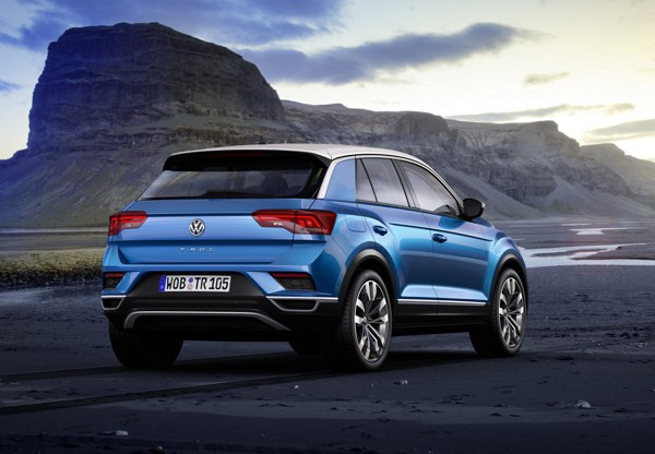 Le SUV Volkswagen T-Roc adopte une ligne de toit façon coupé