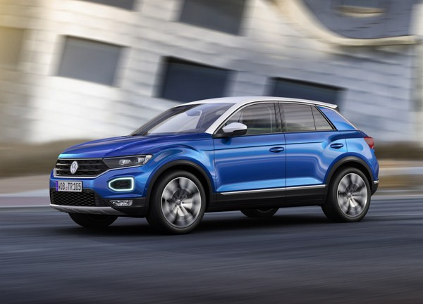 Le SUV Volkswagen T-Roc adopte une ligne de toit façon coupé