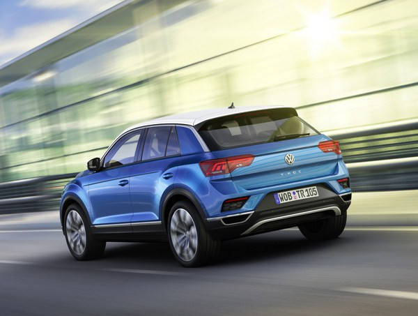 Le SUV Volkswagen T-Roc adopte une ligne de toit façon coupé