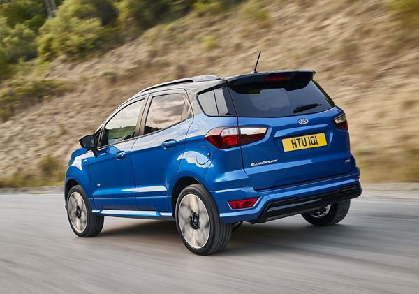 Le SUV Ford EcoSport adopte un style plus affirmé