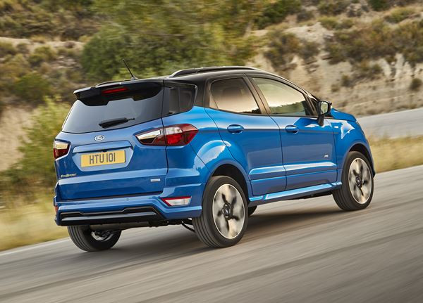 Le SUV Ford EcoSport adopte un style plus affirmé