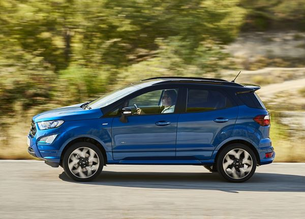 Le SUV Ford EcoSport adopte un style plus affirmé
