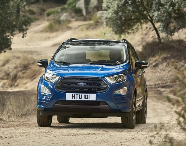 Le SUV Ford EcoSport adopte un style plus affirmé