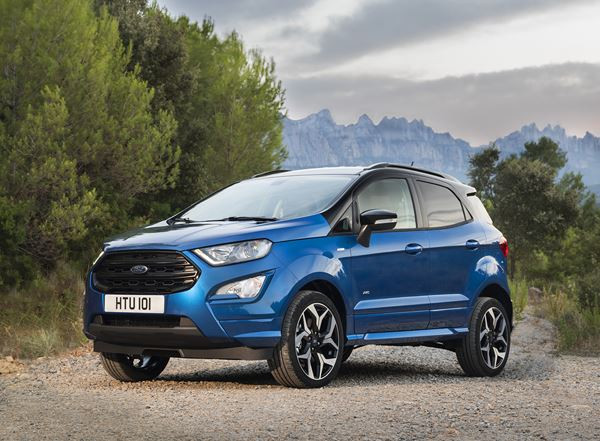 Le SUV Ford EcoSport adopte un style plus affirmé