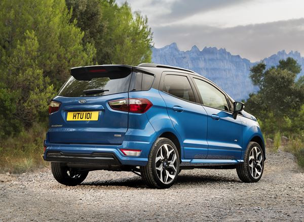 Le SUV Ford EcoSport adopte un style plus affirmé