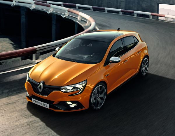 La Renault Mégane R.S. est dotée du système 4Control à quatre roues directrices
