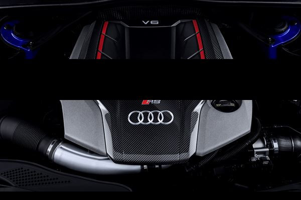 L'Audi RS 4 Avant embarque un moteur V6 biturbo de 450 ch et 600 Nm de couple